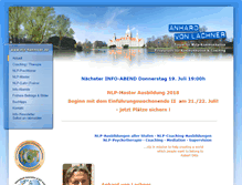Tablet Screenshot of nlp-hannover.de
